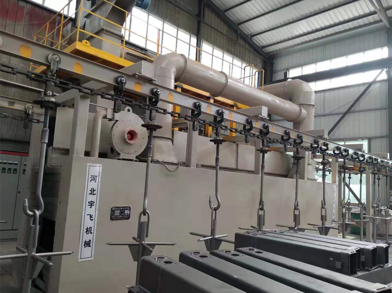 懸掛鏈通過(guò)式拋丸清理機(jī)，可定做